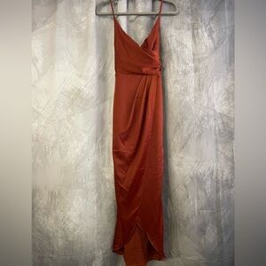 Showpo Terracotta Dress